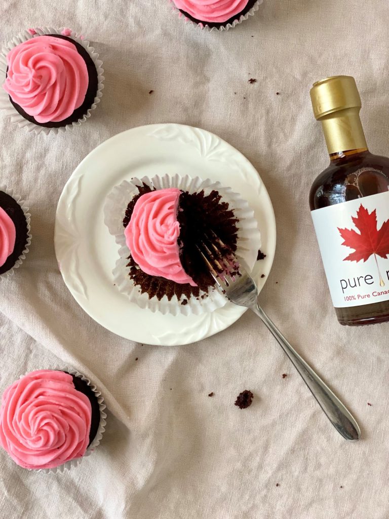Chocolate Cupcakes Pure Maple