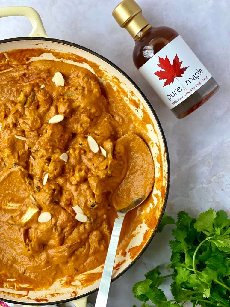 Cauliflower maple korma 1