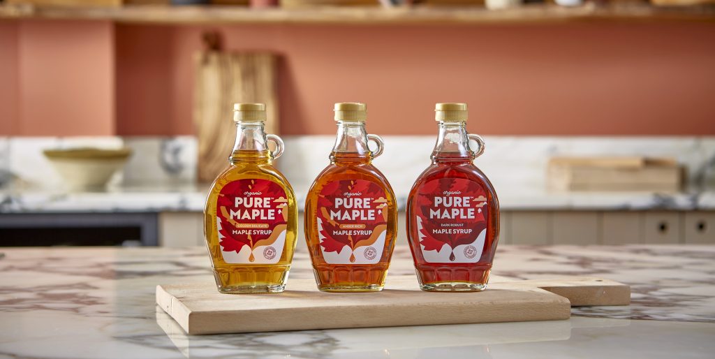 Pure Maple Organic Maple Syrup 3 Pack Full Range