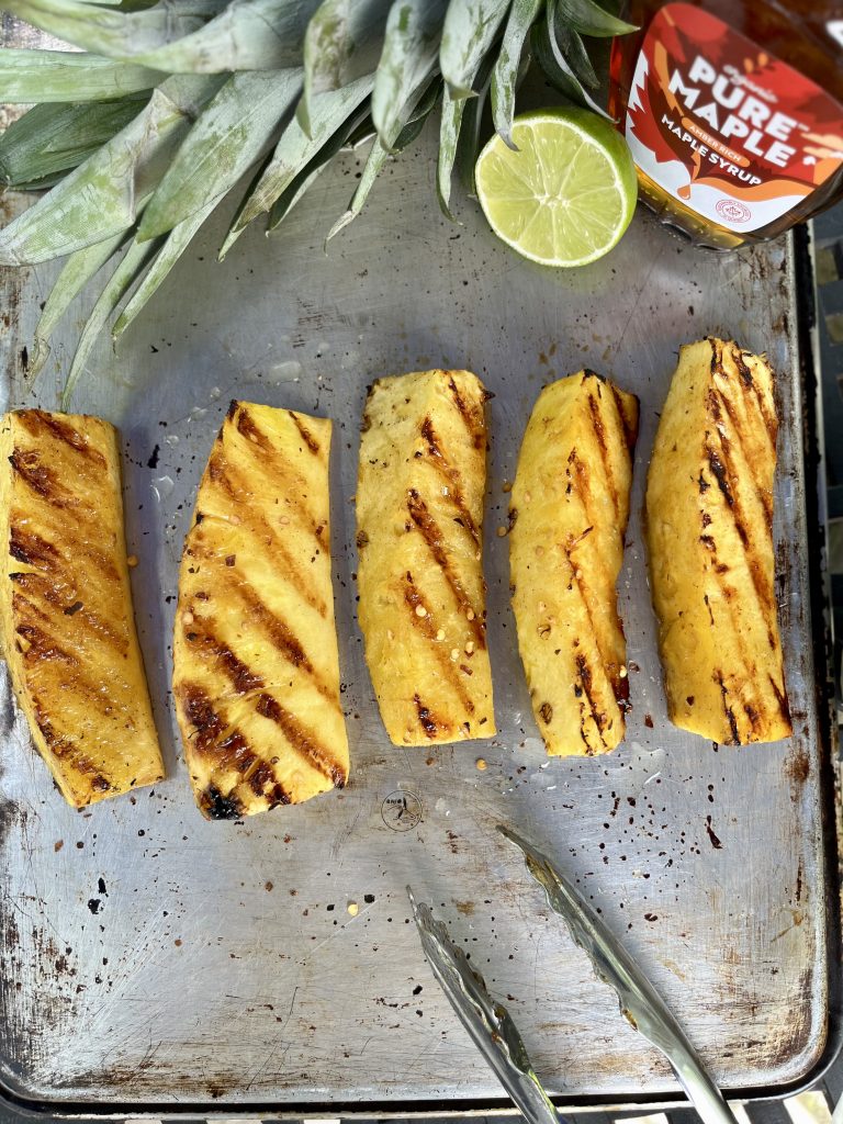 Spicy Maple Pineapple